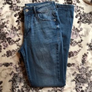 High Waisted Rockstar Super Skinny Jeans